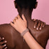 Tree Sloth Links | Deluxe Kismet Bracelet | White x Rose Gold